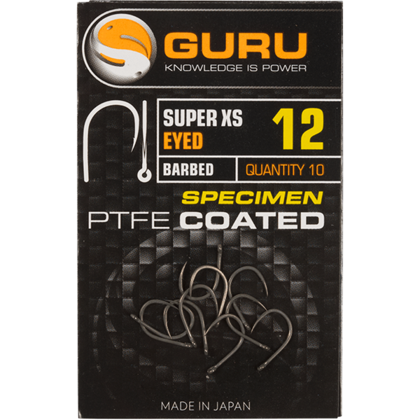 Cârlige Guru Super XS Barbed Nr.14 - Rezistență Superioară, Pescuit Crap - 2