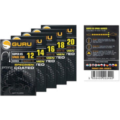 Cârlige Guru Super XS Spade/Barbed Nr.20 - Rezistență Maximă, Prindere Sigură - 2
