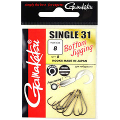 Cârlige Jig Single Gamakatsu - Rezistență Sporită, 6 buc/plic - 2