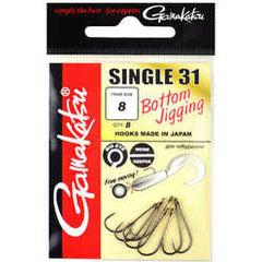 Cârlige Jig Single Gamakatsu - Rezistență Superioară, 8 Bucăți - 2