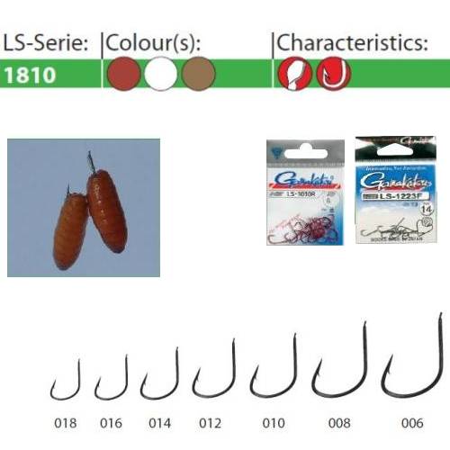 Cârlige LS-1810G Gamakatsu - Rezistență Superioară, 25buc