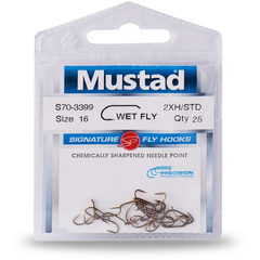 Cârlige Muscă Bronz Forjat Mustad - Rezistență, 25buc/pl - 4