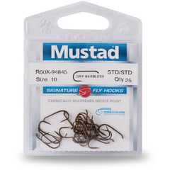 Cârlige Muscă Bronz Forjat Mustad - Rezistență, 25buc/pl - 4