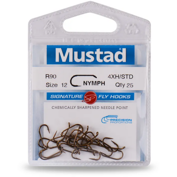 Cârlige Mușcă Signature Mustad - 25 buc, Forjate, Rezistente - 4