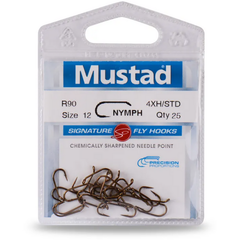 Cârlige Mușcă Signature Mustad - Forjate, Barbetă, 25 buc - 4