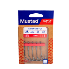 Cârlige Mustad Alpha Grip Flipping Titanium - Rezistență, Perforație Rapidă - 3