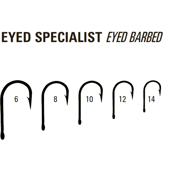 Cârlige Mustad BN. Ochet Eyed Specialist - 10 Bucăți, Rezistență Sporită - 2