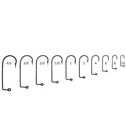 Cârlige Mustad Jig Bln Pt. Twister - 100buc/placă, Răpitor