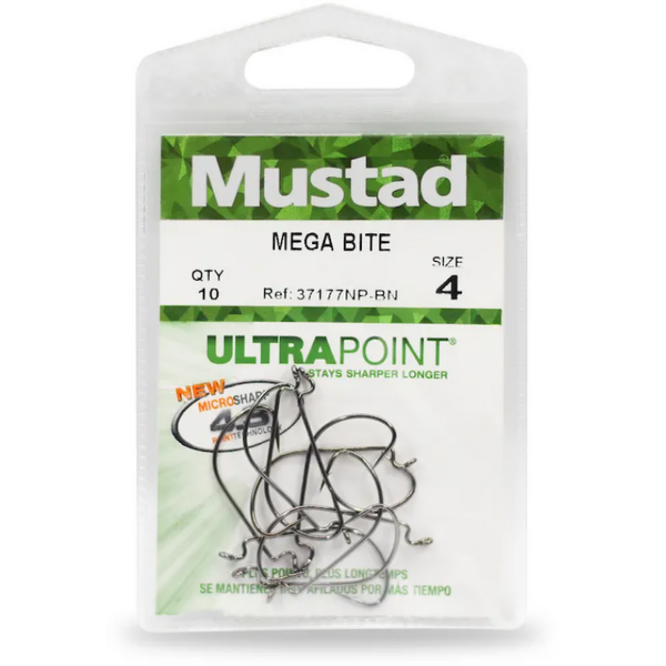 Cârlige Mustad Ultrapoint Ochet Offset - Rezistență Superioară, 7buc - 4