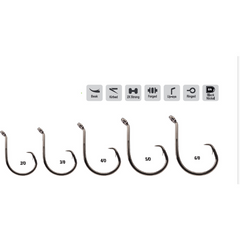 Cârlige Octopus Mustad Circle 1X Strong - Rezistență, Fixare Sigură - 2