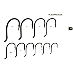 Cârlige Octopus Mustad UltraPoint BLN - Set 5buc, Asolcuțit - 4