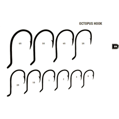 Cârlige Octopus Mustad UltraPoint BLN - Set 7 buc, Rezistență Maximă - 3
