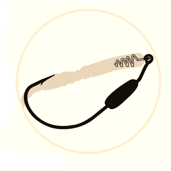 Cârlige Offset Lestat Power Lock Plus Mustad - 3 buc, Pentru Răpitori - 4