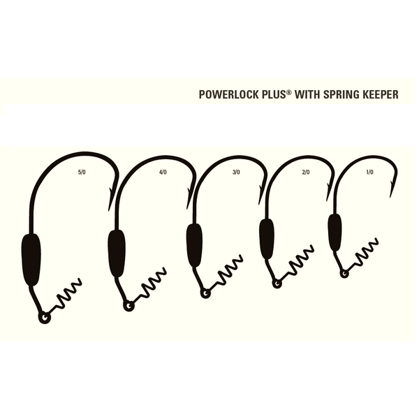 Cârlige Offset Lestat Power Lock Plus Mustad - Prindere Sigură, Rezistență - 5