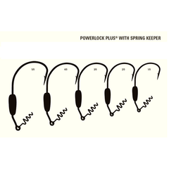 Cârlige Offset Mustad Power Lock Plus - Lestat, 3buc/pl - 4