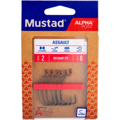 Cârlige Offset Worm Mustad - Ochet Titan, Durabilitate Maximă - 3