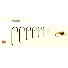 Cârlige Pescuit Mustad Stream Forjate - Rezistență, 25 buc/plic - 3