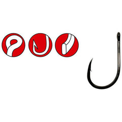Cârlige Power Carp Ring Eye Gamakatsu - Rezistență, Fixare Perfectă nr.12 - 1