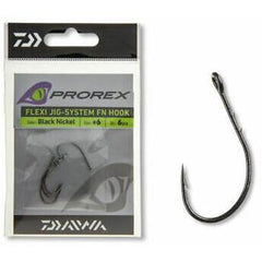 Cârlige Prorex Flexi Jig DAIWA - Rezistență, Montaj Rapid Nr.1/6buc - 2