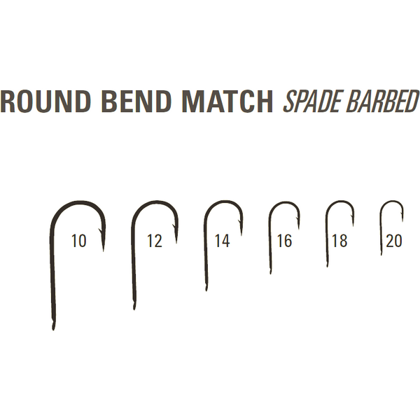 Cârlige Round Bend Match Mustad - Pescuiește Cu Încredere, 10 buc/pl - 2