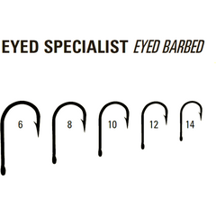 Cârlige Staționar Eyed Specialist Mustad - Ochet, Rezistență Sporită - 2