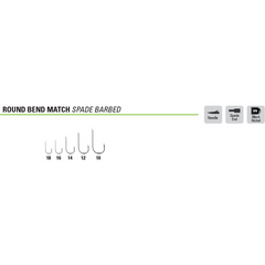 Cârlige Stationar Mustad Ultrapoint Round Bend - 16, 15 buc, Asțit Chimic - 2