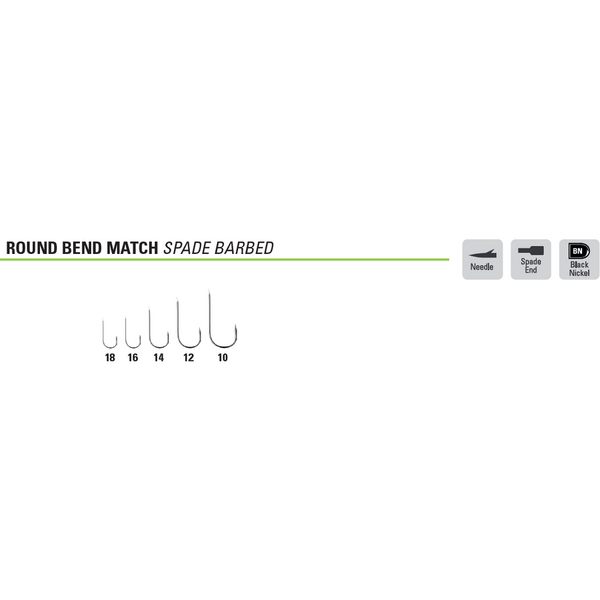 Cârlige Staționar Mustad Ultrapoint Round Bend - Precizie, Rezistență - 2