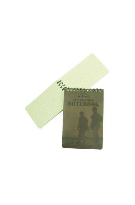 Carnet Impermeabil Mil-Tec Mic – 13 x 7,5 cm, 48 File