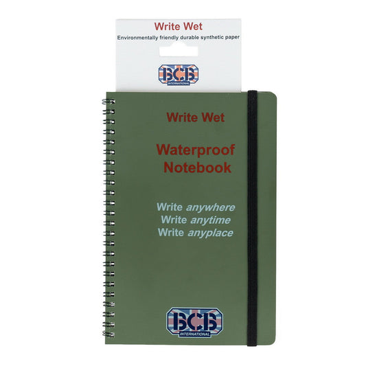 Carnet Notițe Waterproof CD457 BCB - Nu Lasă Ploaia Să Te Oprească