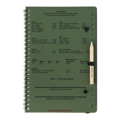 Carnet Notițe Waterproof CD457 BCB - Nu Lasă Ploaia Să Te Oprească