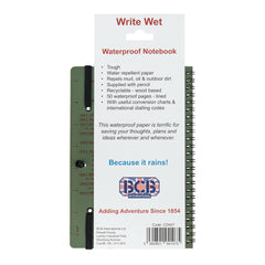 Carnet Notițe Waterproof CD457 BCB - Nu Lasă Ploaia Să Te Oprească