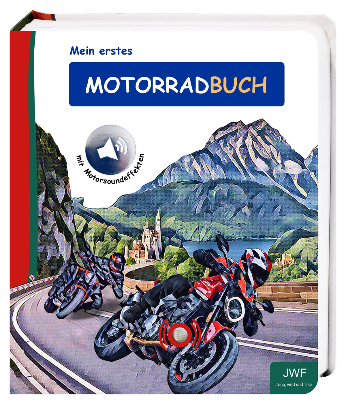 Carte Interactivă Moto "Primul meu Motor" Louis - Sunete și Clapete
