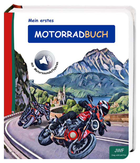 Carte Interactivă Moto "Primul meu Motor" Louis - Sunete și Clapete