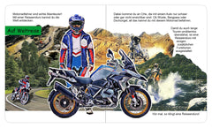 Carte Interactivă Moto "Primul meu Motor" Louis - Sunete și Clapete