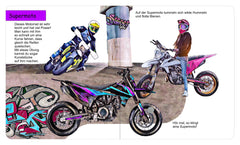 Carte Interactivă Moto "Primul meu Motor" Louis - Sunete și Clapete