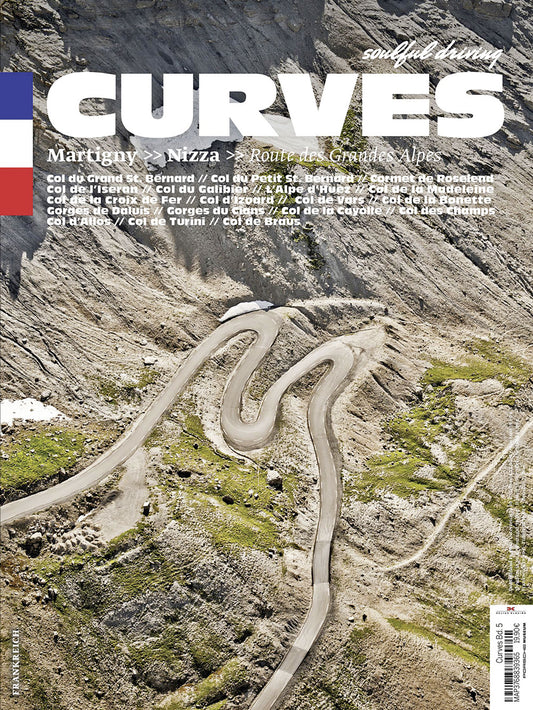 Carte Moto CURVES Franța - Route des Grandes Alpes - Stefan Bogner
