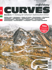 Carte Moto CURVES Vol. 2: Borders - Elveția-Italia - Ghid Pasi Alpini