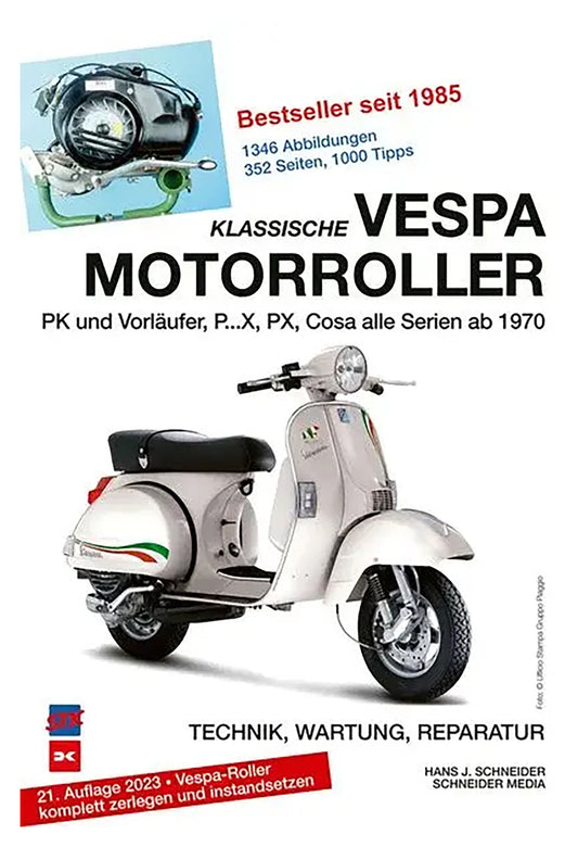 Carte Tehnică Vespa Clasică 1970+ Louis - Întreținere și Reparații