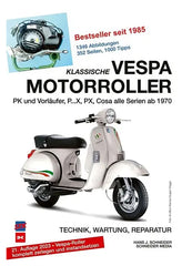 Carte Tehnică Vespa Clasică 1970+ Louis - Întreținere și Reparații