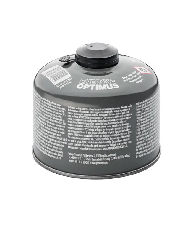 Cartuș Gaz OPTIMUS „4-Seasons” 230 g – Performanță Stabilă la Temperatură Scăzută