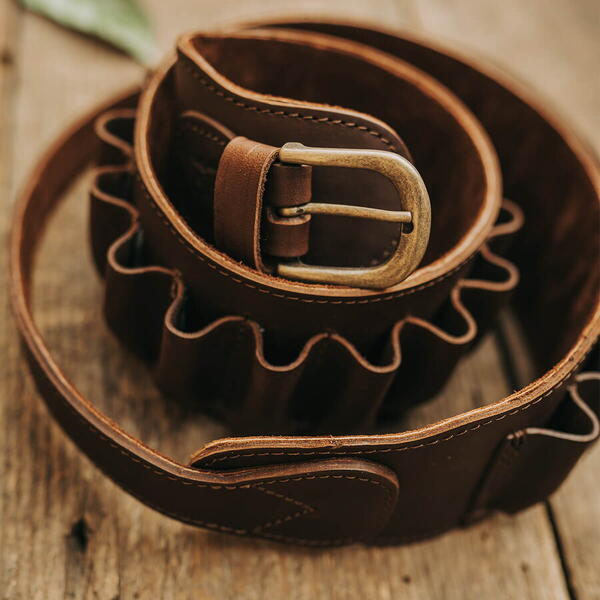 Cartușieră Piele Fixă Cal.12 Tapel - Siguranță, Acces Rapid