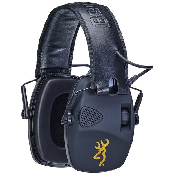 Cască Antifonică Electronică Browning FOX - Protecție Auditivă, Confort Maxim