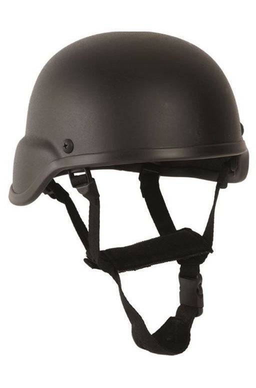 Casca Combat Fibra De Sticla - Neagra