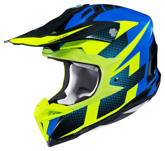 Cască Cross HJC i50 Argos MC23 - Confort, Protecție și Vizibilitate Maximă