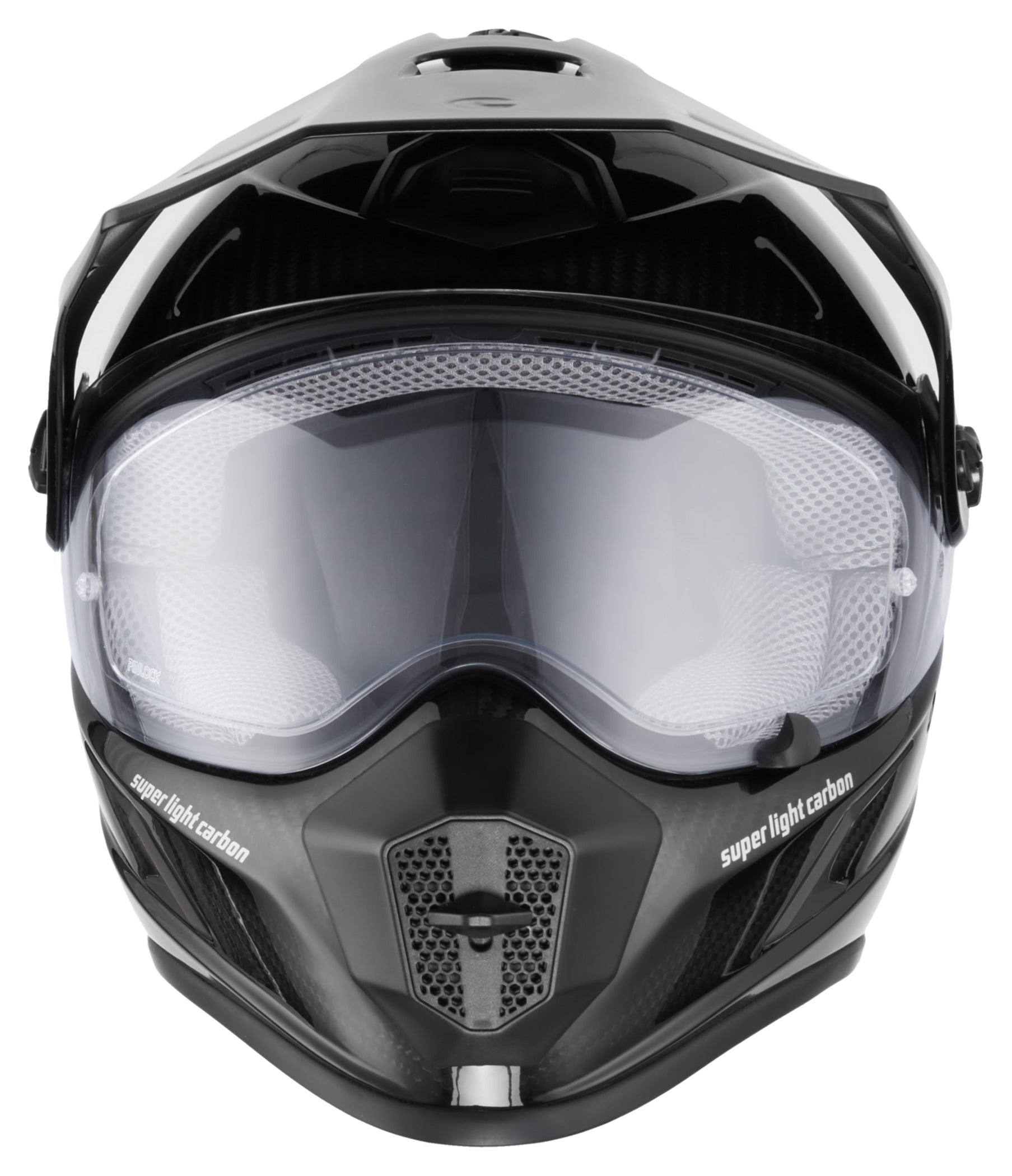 Cască Enduro Carbon Evo Louis - Ușoară, Pinlock, ECE 22.06