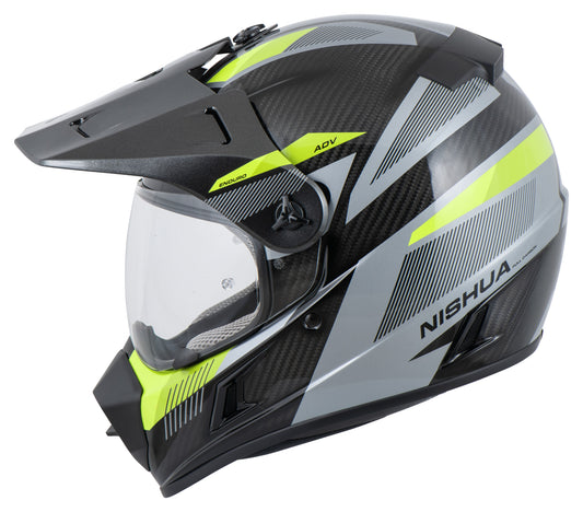 Cască Enduro Carbon Evo Louis - Ușoară, Pinlock, ECE 22.06
