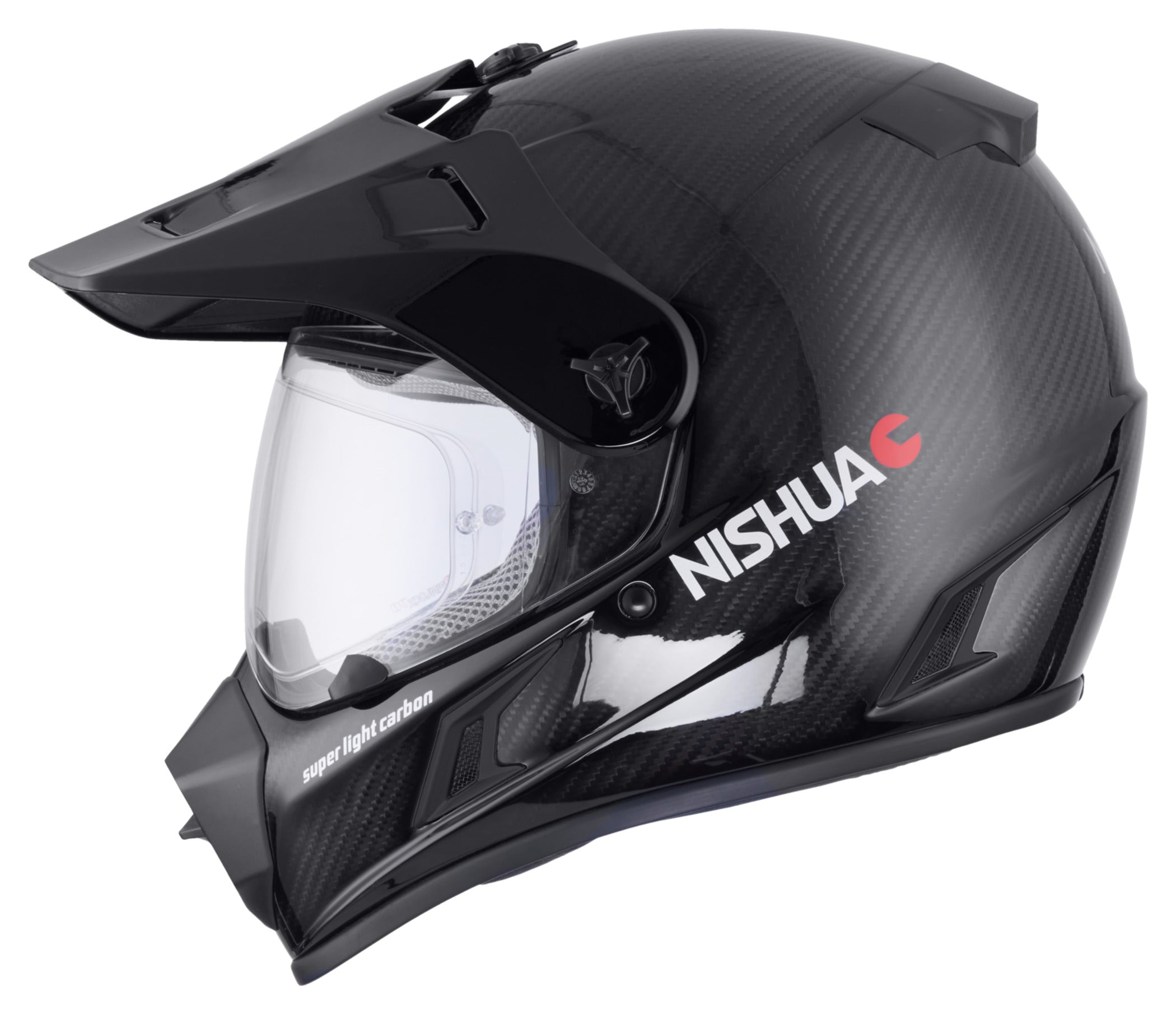 Cască Enduro Carbon Evo Louis - Ușoară, Pinlock, ECE 22.06