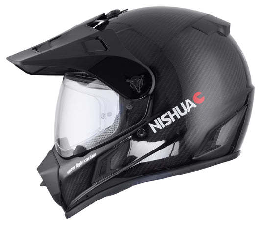 Cască Enduro Carbon Evo Louis - Ușoară, Pinlock, ECE 22.06