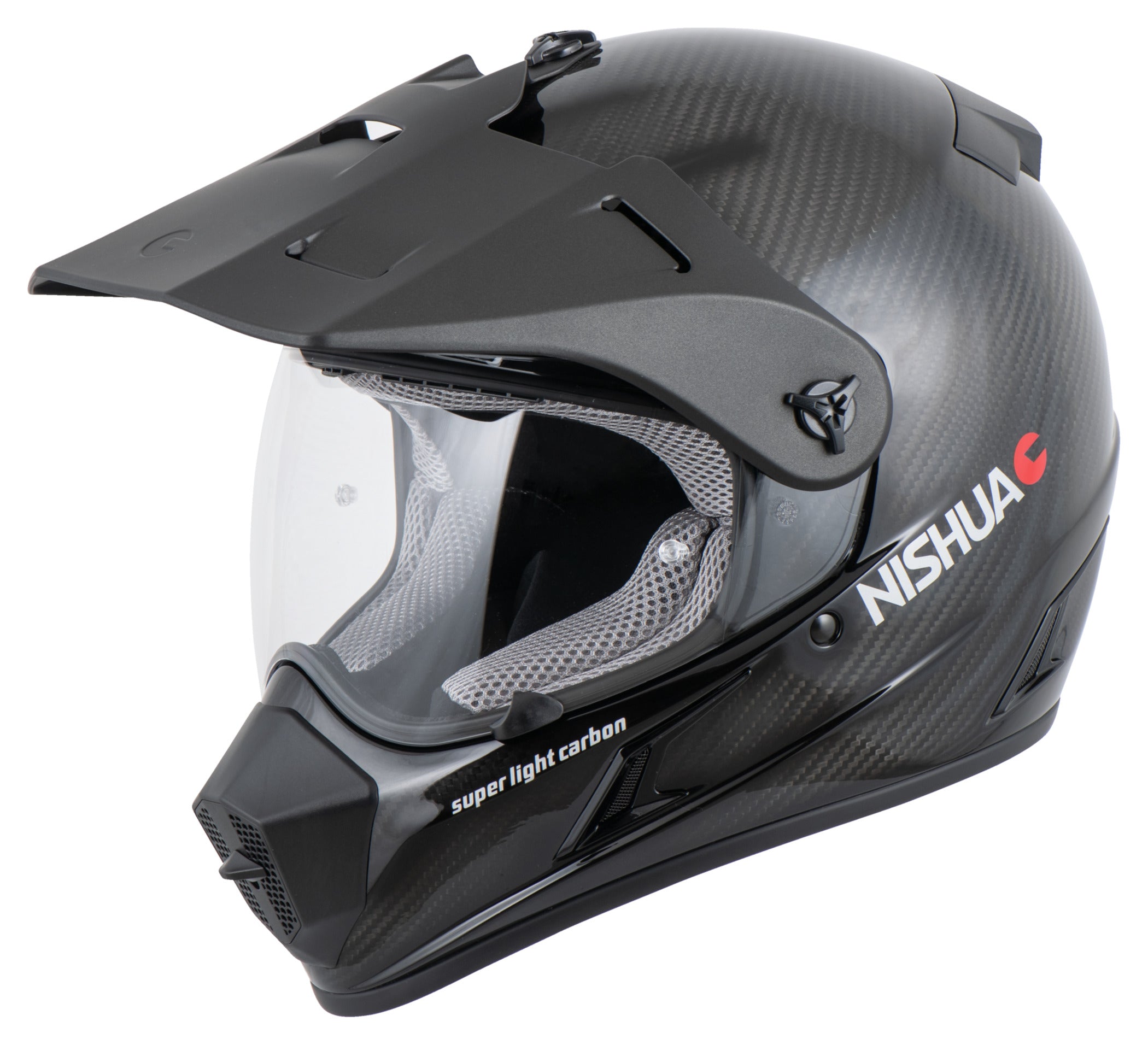 Cască Enduro Carbon Evo Louis - Ușoară, Pinlock, ECE 22.06