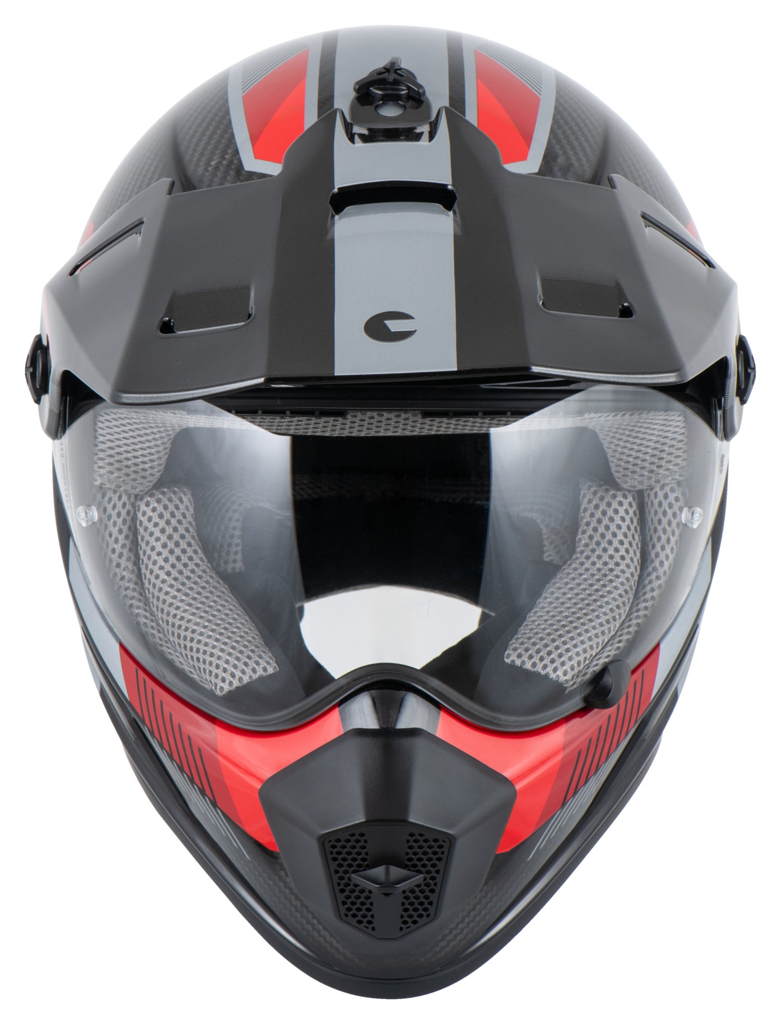 Cască Enduro Carbon Evo Louis - Ușoară, Pinlock, ECE 22.06